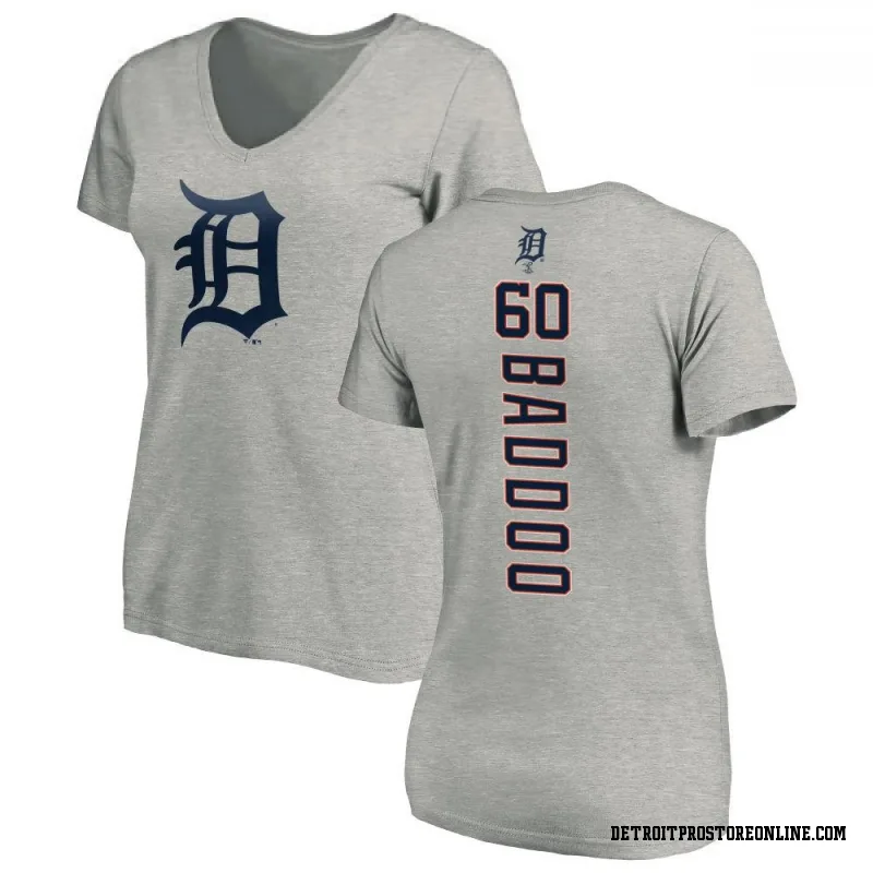 Ash Women's Akil Baddoo Detroit Tigers Backer Slim Fit T-Shirt