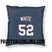 Navy Detroit Tigers  Brendan White  Pillow Cover (18 X 18)